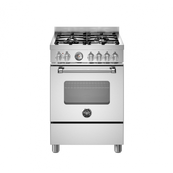 BERTAZZONI MAS64L1EXC Κουζινα Ηλεκτρικη με Εστίες Αερίου 60cm Inox BERTAZZONI MAS64L1EXC Κουζινα Ηλεκτρικη με Εστίες Αερίου 60cm Inox
